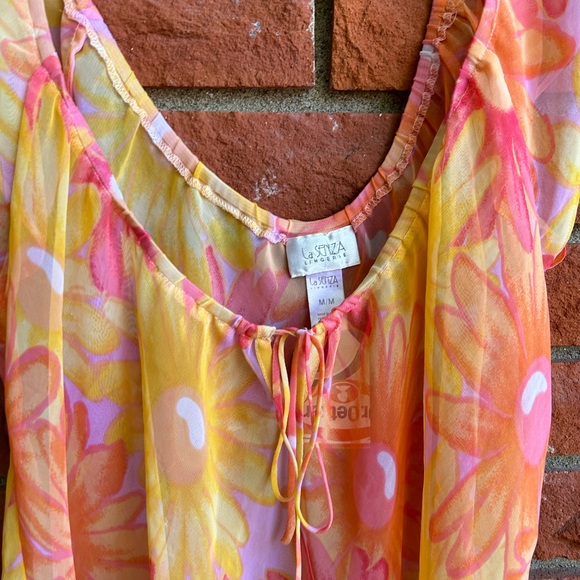 Vintage La Senza floral babydoll - Picture 9 of 10